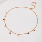 Millie - Moon and Star Sterling Silver Necklace - Pearlorious Jewellery