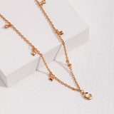 Millie - Moon and Star Sterling Silver Necklace - Pearlorious Jewellery