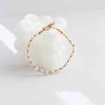 Molly - Freshwater Pearl and Sterling Silver Bead Bracelet - Pearlorious Jewellery
