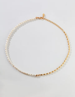 Mylah - Freshwater Pearl and Sterling Silver Beads Necklace - Pearlorious Jewellery