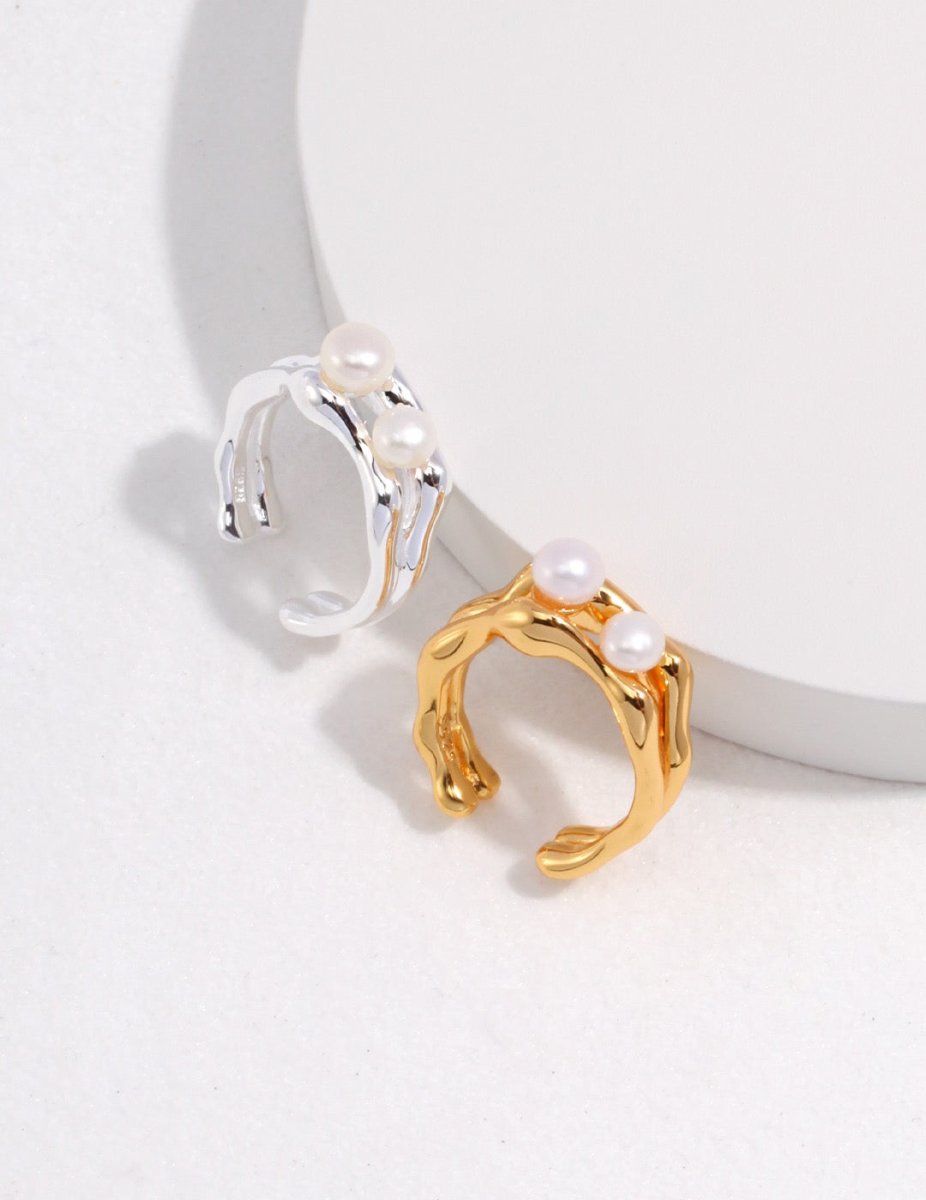 Natalie - Classic Pearl Ring - Pearlorious Jewellery