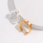 Natalie - Classic Pearl Ring - Pearlorious Jewellery