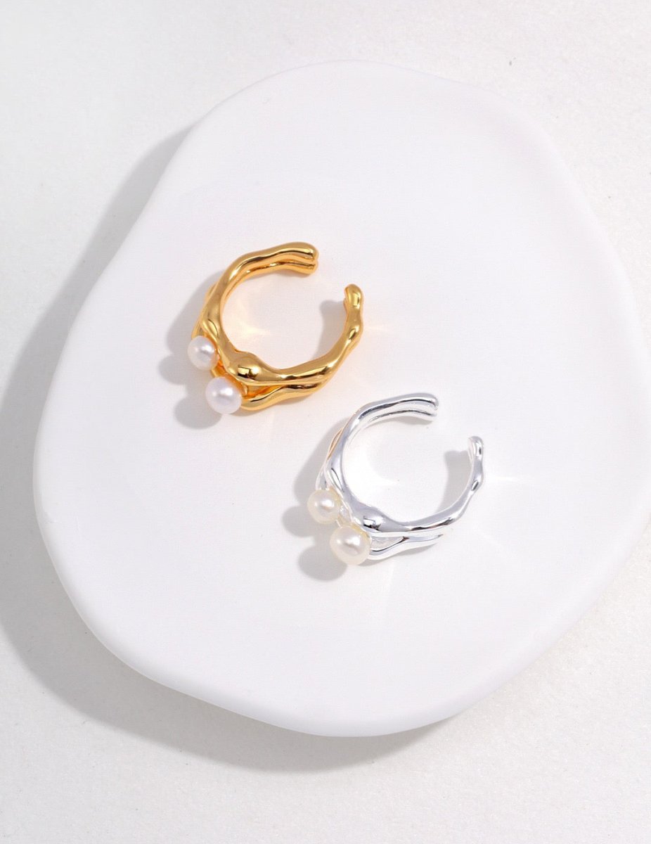 Natalie - Classic Pearl Ring - Pearlorious Jewellery