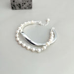 Nora - 3 Ways Pearl Bracelets - Sterling Silver with Pearls Bracelets - Pearlorious Jewellery