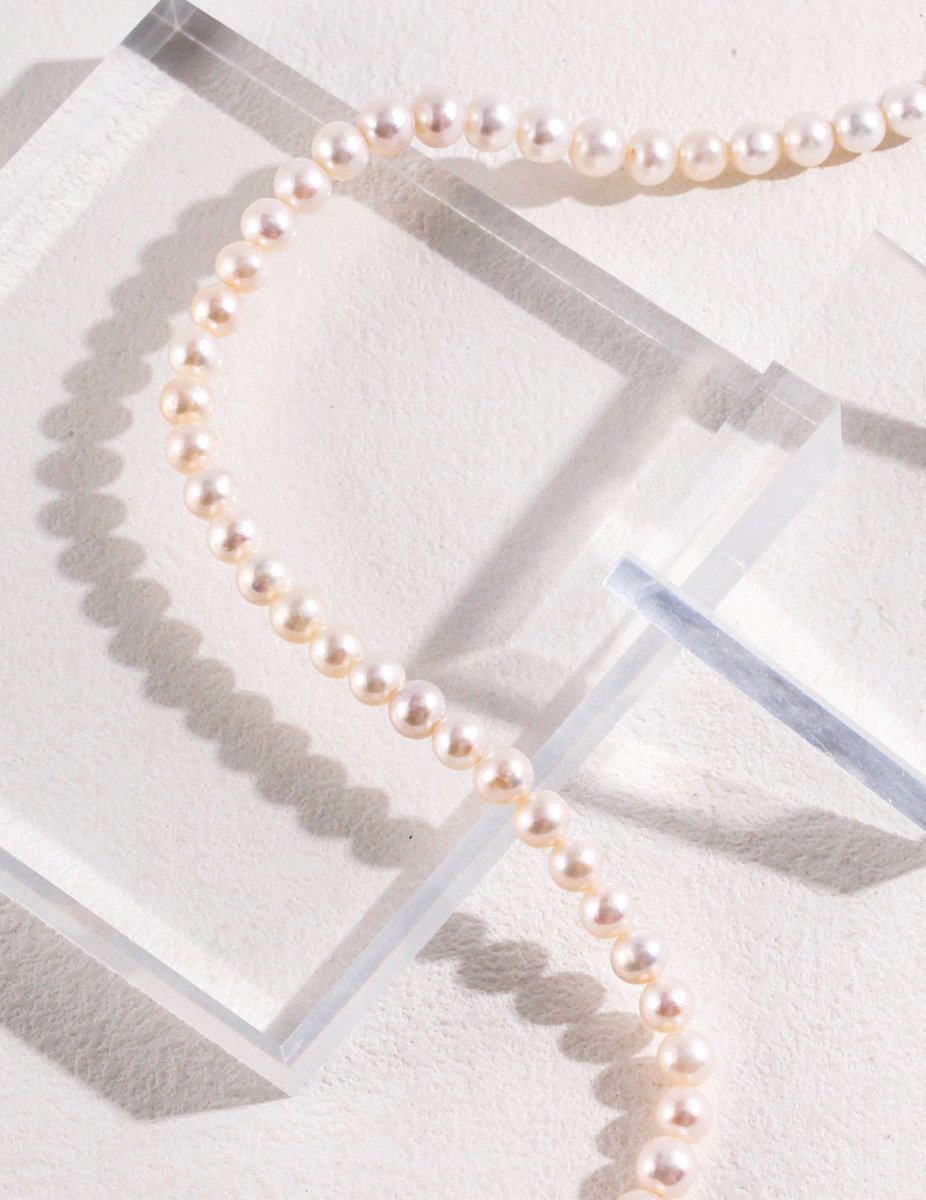 Priscilla - Timeless and Classic Freshwater Pearl Necklace - Pearlorious Jewellery