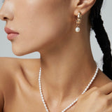 Quinn - Delicate Freshwater Pearl Earrings - Pearlorious Jewellery