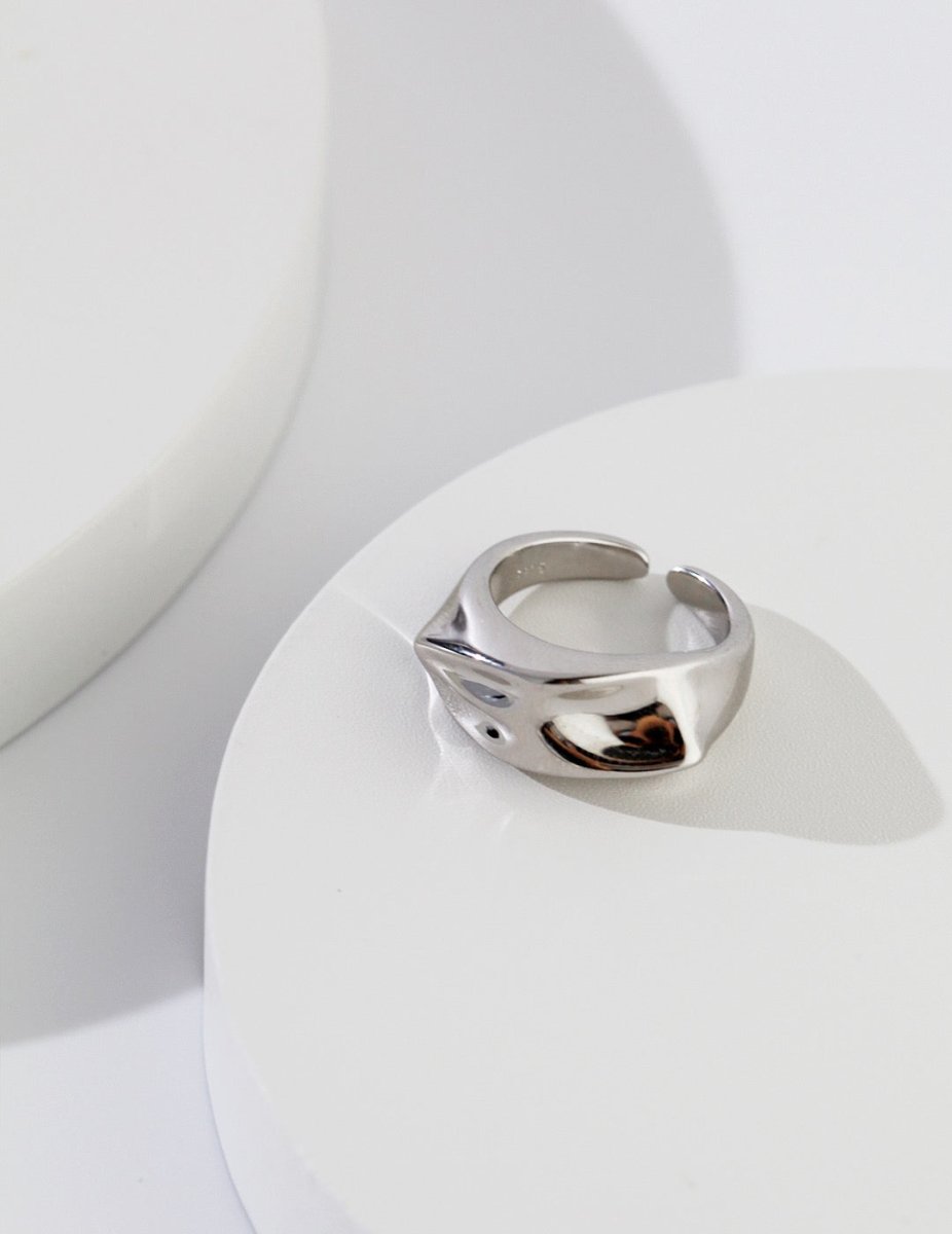 Scarlett - Timeless Polished Rings Sterling Silver - Pearlorious Jewellery