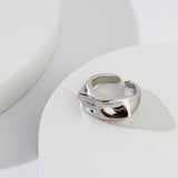 Scarlett - Timeless Polished Rings Sterling Silver - Pearlorious Jewellery