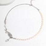 Serena - Feather Collection Freshwater Pearl Necklace - Pearlorious Jewellery