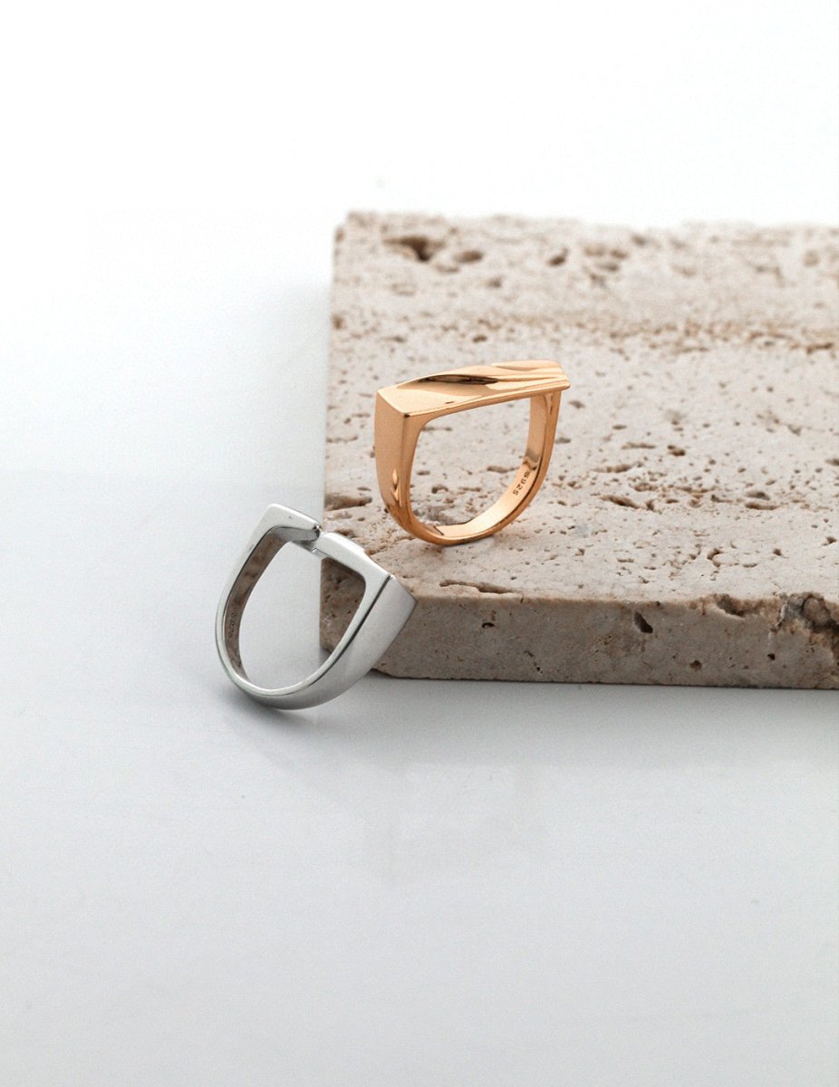Sienna - Sterling Silver Statement Ring - Pearlorious Jewellery