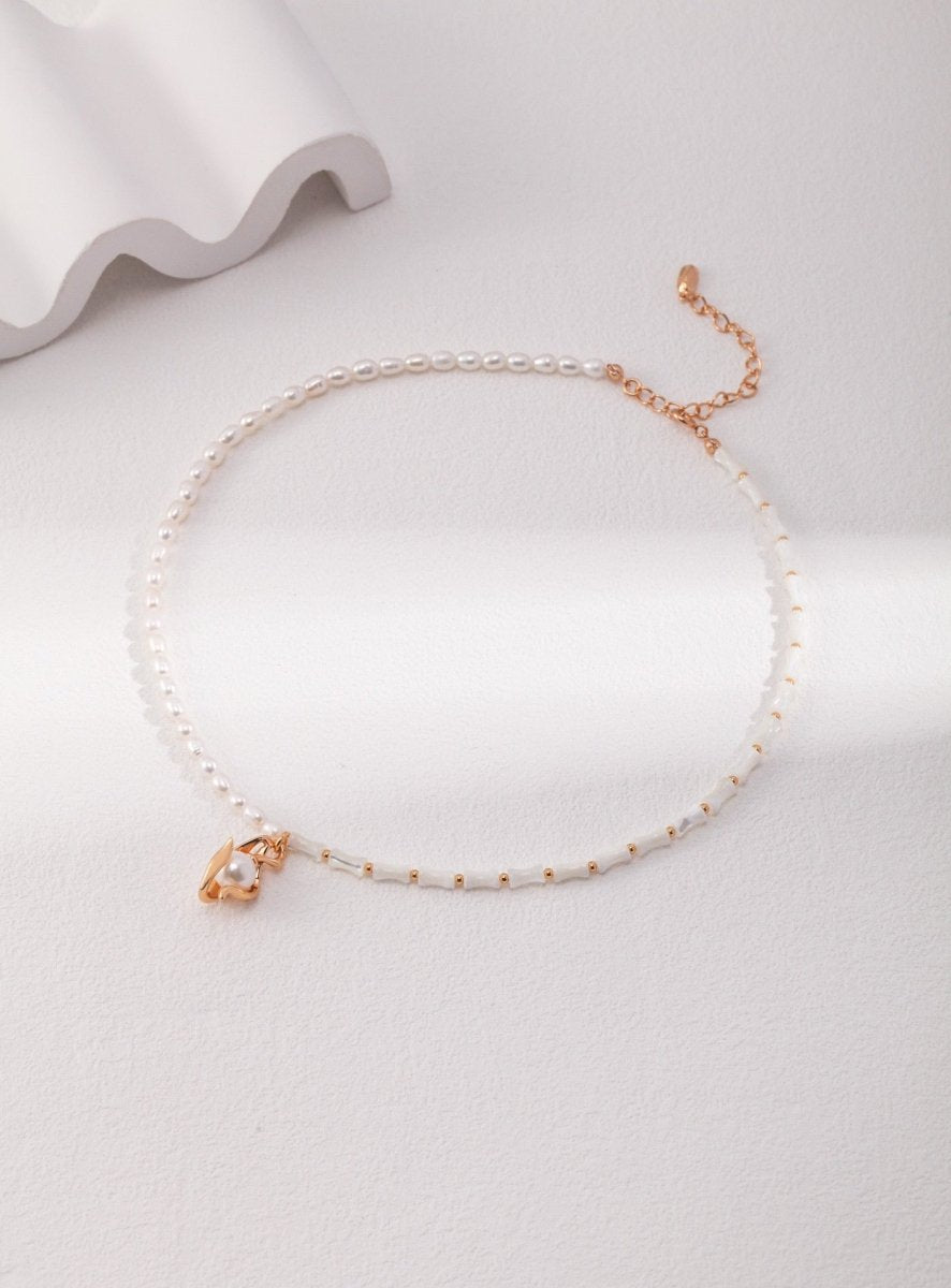 Tania - Freshwater Pearl Beads Necklace - Pearlorious Jewellery