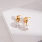 Tania - Sterling Silver and Freshwater Pearl Earrings - Pearlorious Jewellery