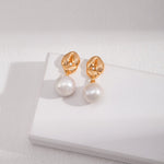 Tania - Sterling Silver and Freshwater Pearl Earrings - Pearlorious Jewellery