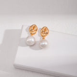Tania - Sterling Silver and Freshwater Pearl Earrings - Pearlorious Jewellery