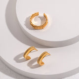Vicki - Minimalist Hoop Earrings - Pearlorious Jewellery