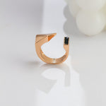 Victoria - Fashionable and Timeless Rings Sterling Silver and Glaze Drop - Pearlorious Jewellery