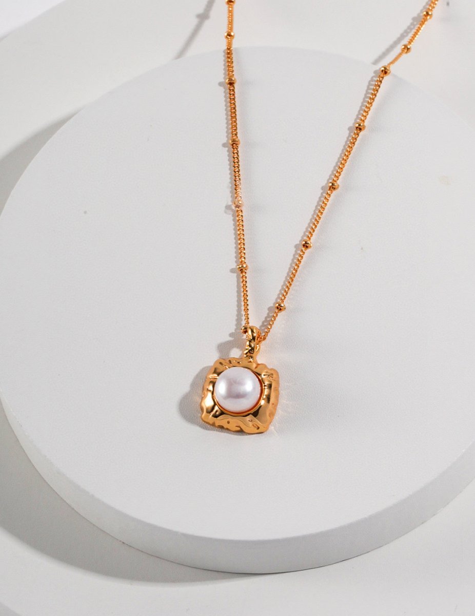 Willow - Sterling Silver and Freshwater Pearl Necklace - Pearlorious Jewellery