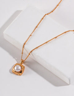 Willow - Sterling Silver and Freshwater Pearl Necklace - Pearlorious Jewellery