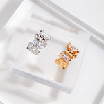 Wrenly - Sterling Silver and Stunning Zircon Crystal Rings - Pearlorious Jewellery