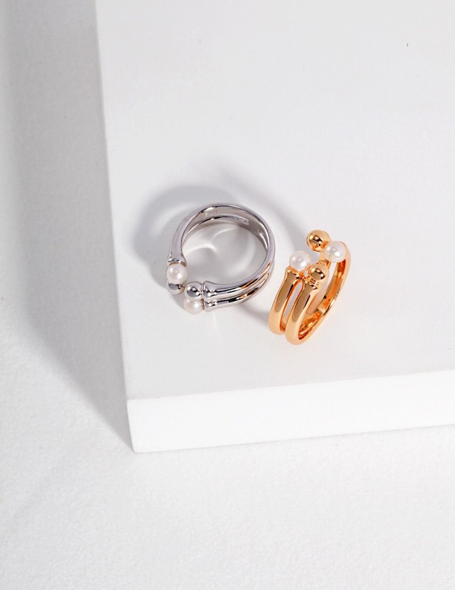 Zoey - Freshwater Pearl Rings - Pearlorious Jewellery