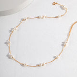 Zoey - Simple and Classic Freshwater Pearl Necklace everyday wearing. Good for gifting - Pearlorious Jewellery